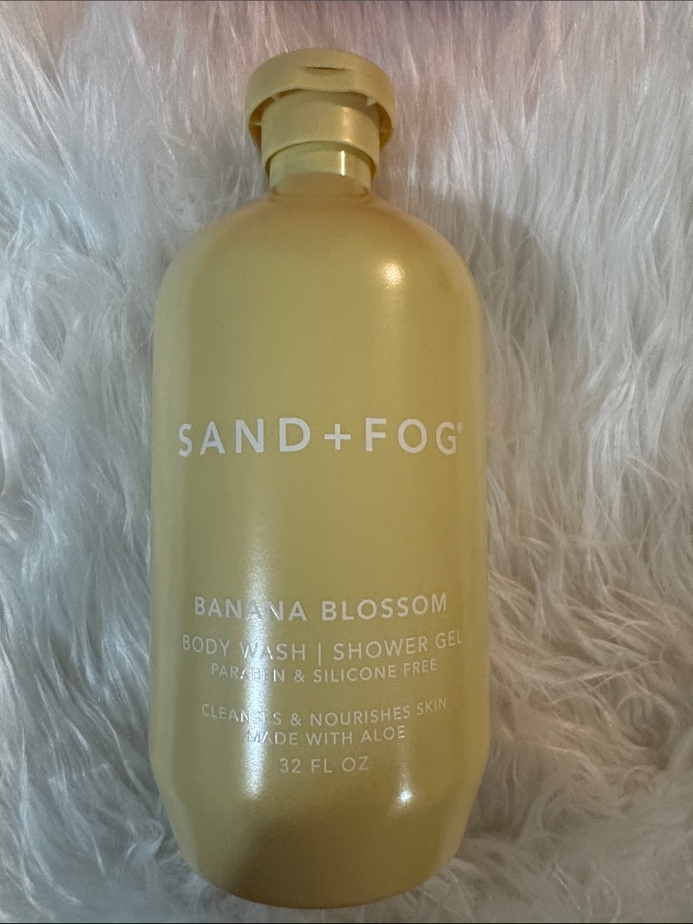 SAND+FOG Banana Blossom Body Wash — Yellow